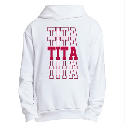 Cute Personalized Tita Birthday Matching Family Urban Pullover Hoodie