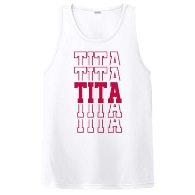 Cute Personalized Tita Birthday Matching Family PosiCharge Competitor Tank