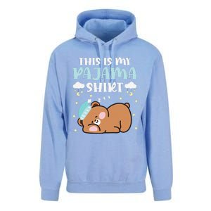 Cute Pj Teen Pjs Funny Bear Pjs This Is My Pajama Unisex Surf Hoodie