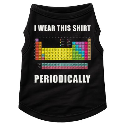 Chemistry Periodic Table Of Elements Doggie Tank