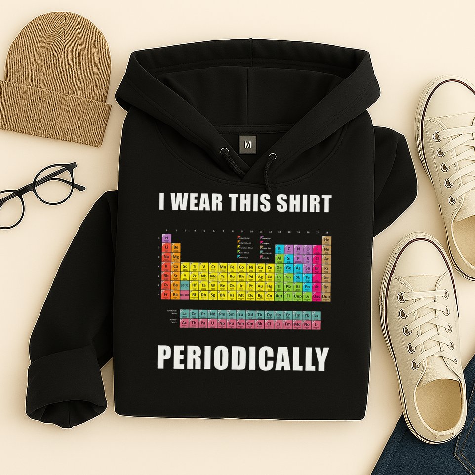 Chemistry Periodic Table Of Elements Hoodie