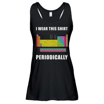 Chemistry Periodic Table Of Elements Ladies Essential Flowy Tank