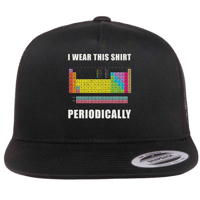 Chemistry Periodic Table Of Elements Flatbill Hat