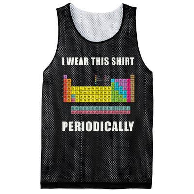 Chemistry Periodic Table Of Elements Mesh Reversible Basketball Jersey Tank