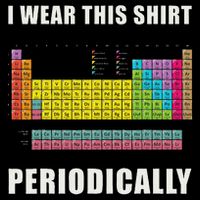 Chemistry Periodic Table Of Elements Cooling Performance Long Sleeve Crew