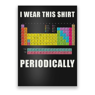 Chemistry Periodic Table Of Elements Poster