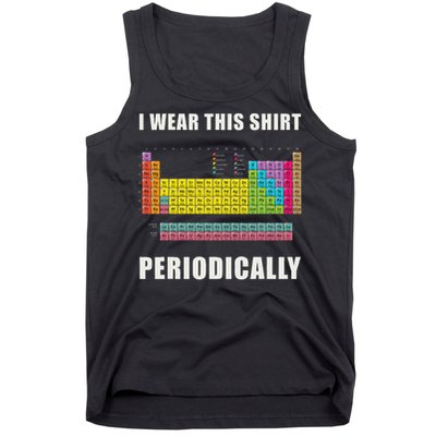 Chemistry Periodic Table Of Elements Tank Top