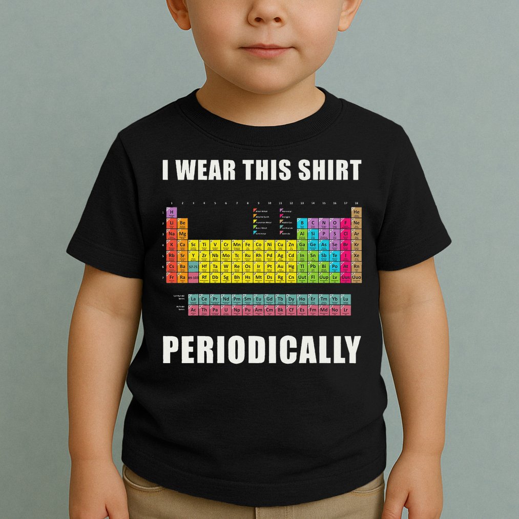 Chemistry Periodic Table Of Elements Toddler T-Shirt