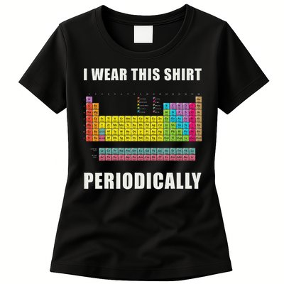 Chemistry Periodic Table Of Elements Womens T-Shirt