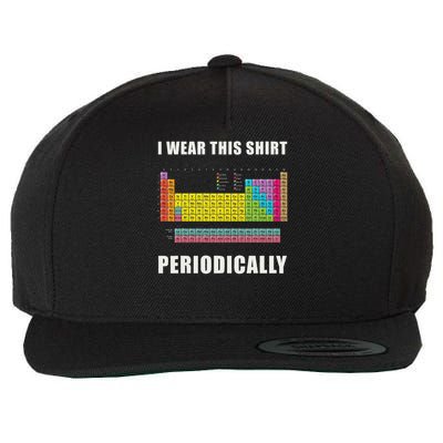 Chemistry Periodic Table Of Elements Wool Snapback Cap