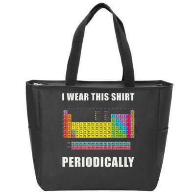 Chemistry Periodic Table Of Elements Zip Tote Bag