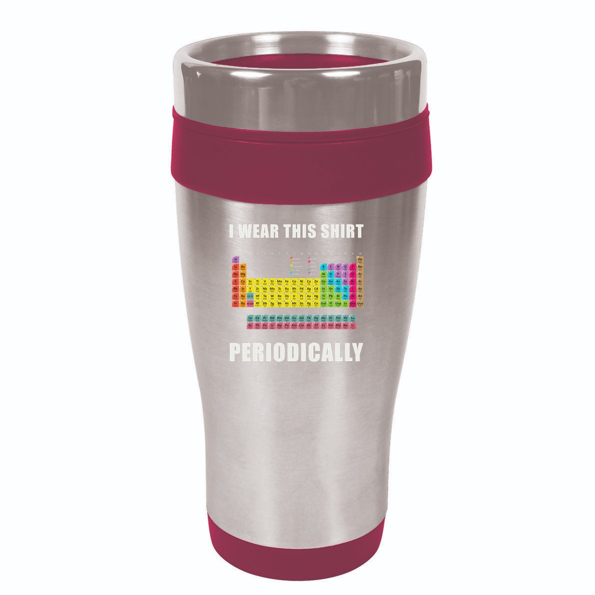 Chemistry Periodic Table Of Elements 16oz Travel Tumbler