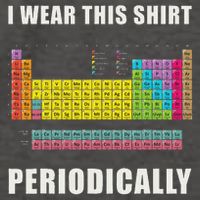 Chemistry Periodic Table Of Elements Vector Backpack