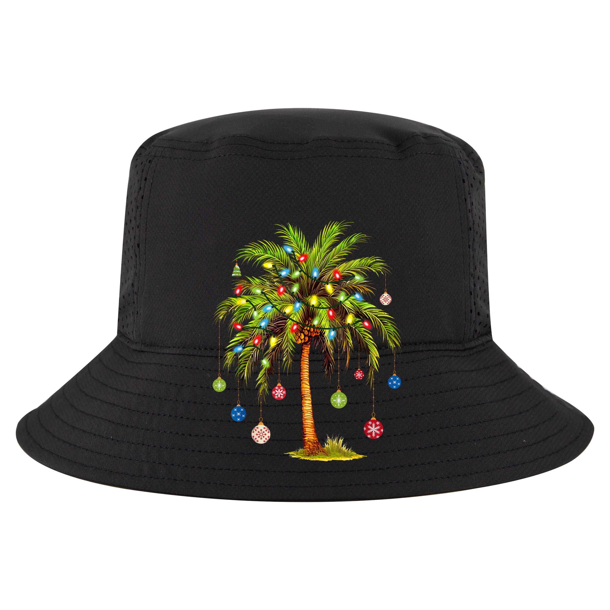 Christmas Palm Tree Light Hawaiian Tropical Xmas Vector Backpack