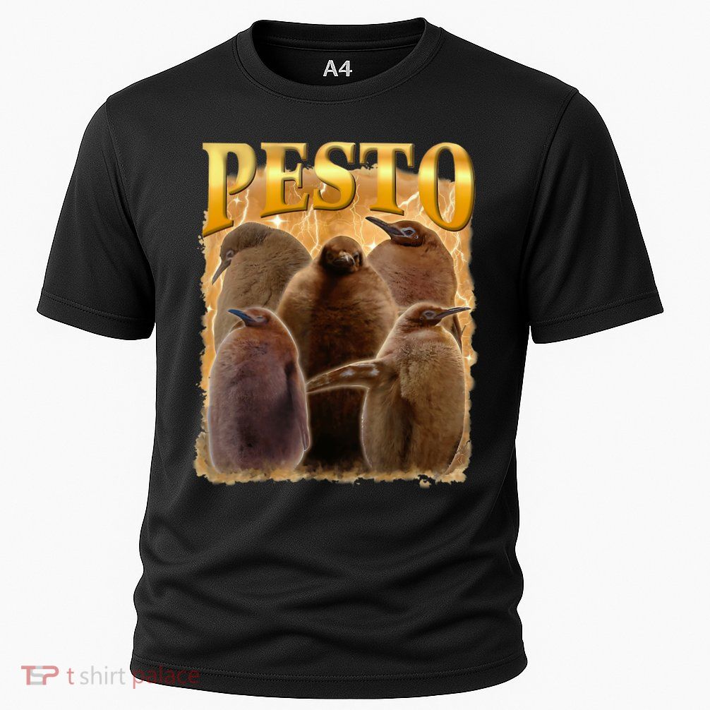 Cute Pesto The Penguins Cooling Performance Crew T-Shirt