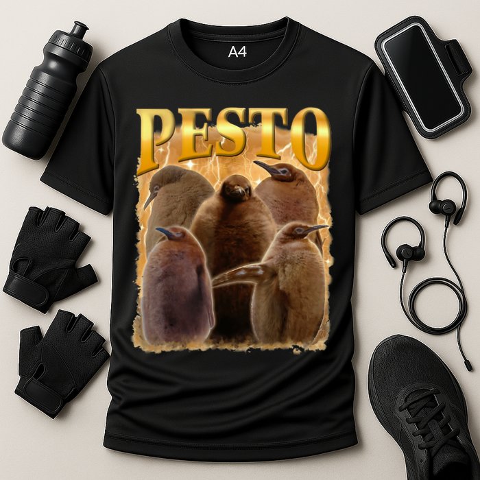 Cute Pesto The Penguins Performance Shirt