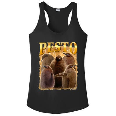 Cute Pesto The Penguins Ladies PosiCharge Competitor Racerback Tank