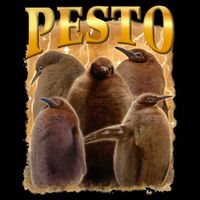 Cute Pesto The Penguins Tie-Dye T-Shirt