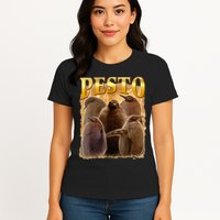 Cute Pesto The Penguins Womens T-Shirt