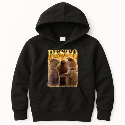 Cute Pesto The Penguins Kids Hoodie
