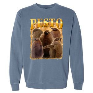 Cute Pesto The Penguins Garment-Dyed Sweatshirt