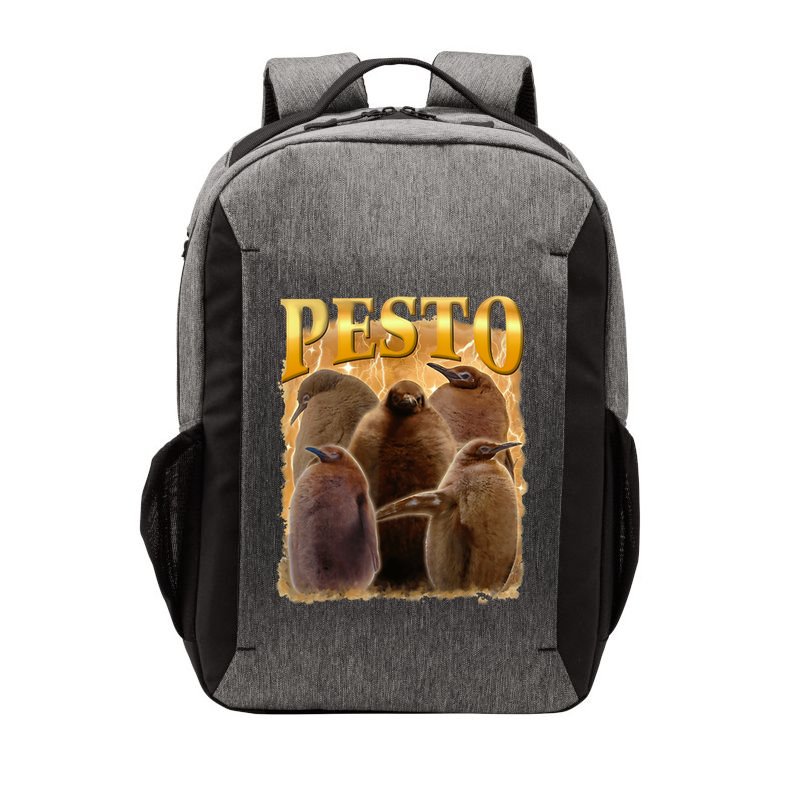 Cute Pesto The Penguins Vector Backpack