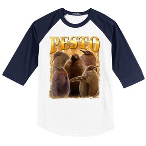 Cute Pesto The Penguins Baseball Sleeve Shirt