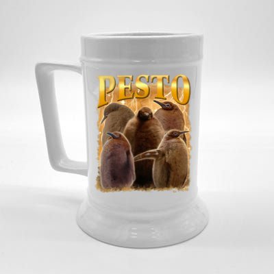 Cute Pesto The Penguins Beer Stein