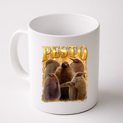 Cute Pesto The Penguins Coffee Mug