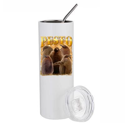 Cute Pesto The Penguins Stainless Steel Tumbler