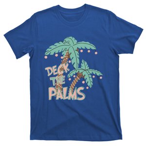 Christmas Palm Tree Lights Deck The Palms Great Gift T-Shirt