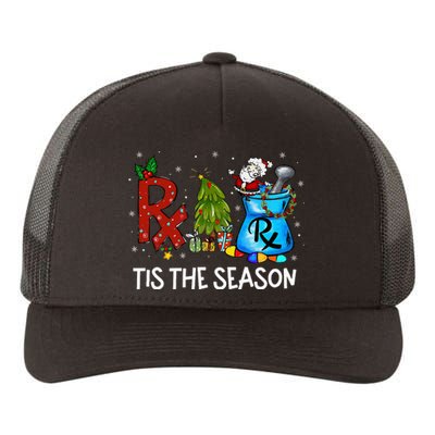 CPhT Pharmacy Technician Christmas Xmas Tis The Season Yupoong Adult 5-Panel Trucker Hat