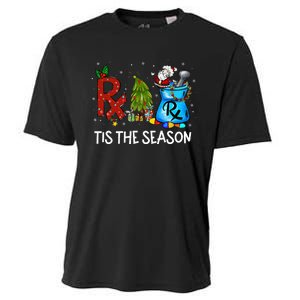 CPhT Pharmacy Technician Christmas Xmas Tis The Season Cooling Performance Crew T-Shirt