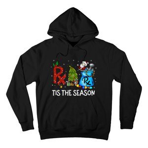 CPhT Pharmacy Technician Christmas Xmas Tis The Season Hoodie