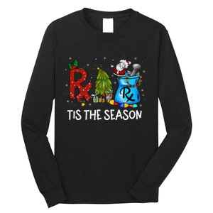 CPhT Pharmacy Technician Christmas Xmas Tis The Season Long Sleeve Shirt