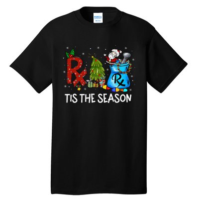 CPhT Pharmacy Technician Christmas Xmas Tis The Season Tall T-Shirt