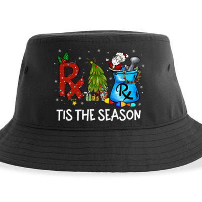 CPhT Pharmacy Technician Christmas Xmas Tis The Season Sustainable Bucket Hat