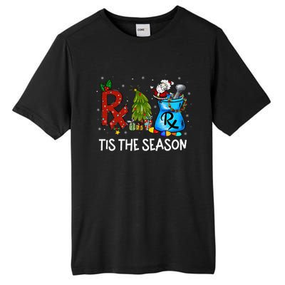 CPhT Pharmacy Technician Christmas Xmas Tis The Season Tall Fusion ChromaSoft Performance T-Shirt