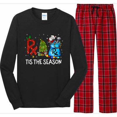 CPhT Pharmacy Technician Christmas Xmas Tis The Season Long Sleeve Pajama Set