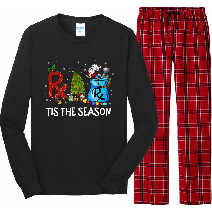 CPhT Pharmacy Technician Christmas Xmas Tis The Season Long Sleeve Pajama Set