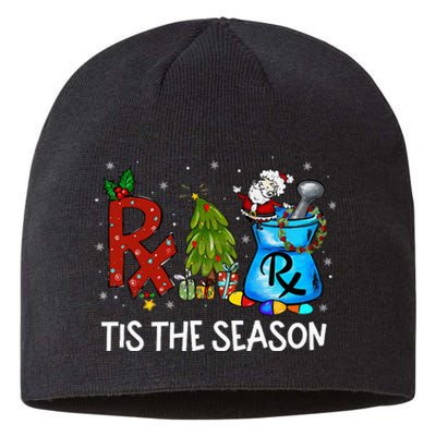 CPhT Pharmacy Technician Christmas Xmas Tis The Season Sustainable Beanie