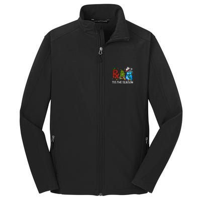 CPhT Pharmacy Technician Christmas Xmas Tis The Season Core Soft Shell Jacket