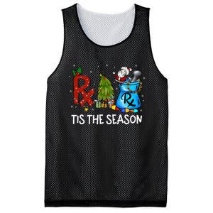 CPhT Pharmacy Technician Christmas Xmas Tis The Season Mesh Reversible Basketball Jersey Tank