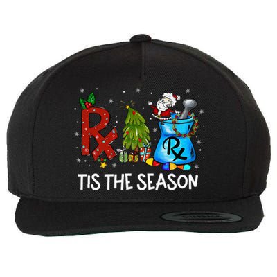 CPhT Pharmacy Technician Christmas Xmas Tis The Season Wool Snapback Cap