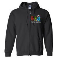 CPhT Pharmacy Technician Christmas Xmas Tis The Season Full Zip Hoodie