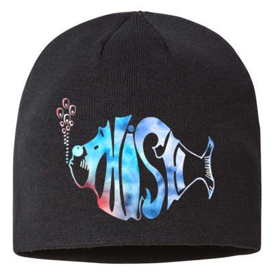 Colorful Phishjam Tiedye For Fisherman Fish Graphic Sustainable Beanie