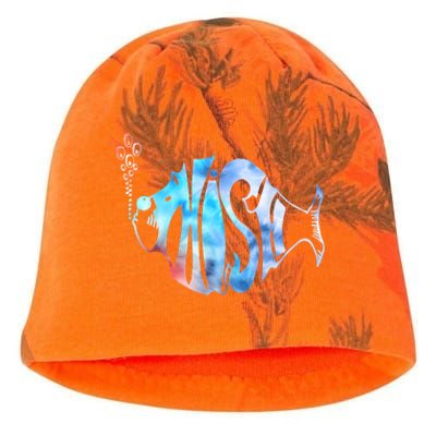 Colorful Phishjam Tiedye For Fisherman Fish Graphic Kati - Camo Knit Beanie