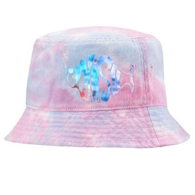 Colorful Phishjam Tiedye For Fisherman Fish Graphic Tie-Dyed Bucket Hat