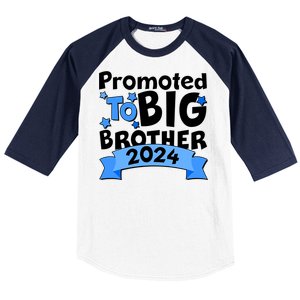 Cute Promoted To Big Brother 2024 Baseball Sleeve Shirt