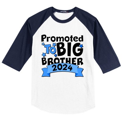 Cute Promoted To Big Brother 2024 Baseball Sleeve Shirt